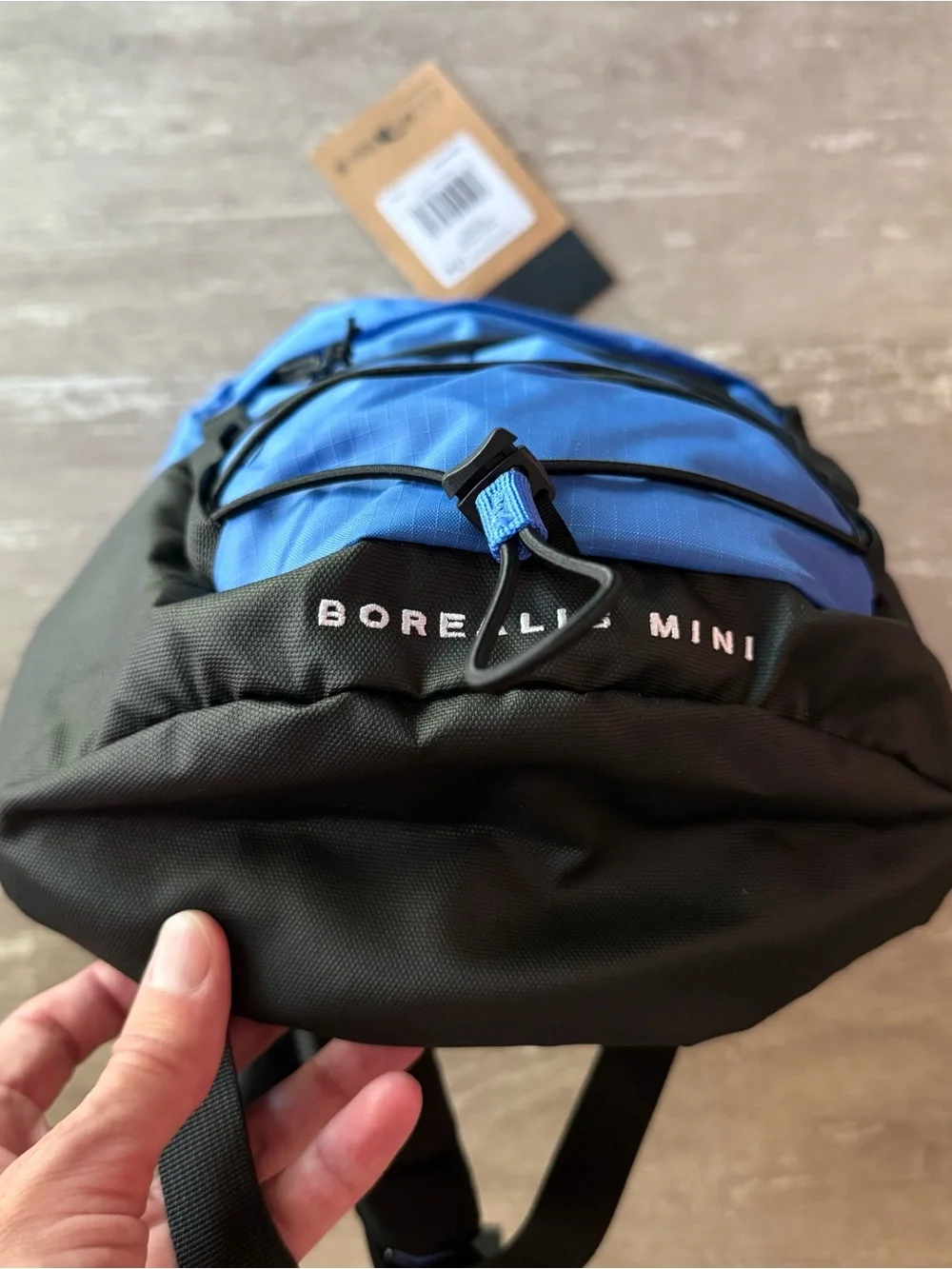 The North Face Borealis Mini Backpack in Active Blue/TNF Black NEW 10L EDC